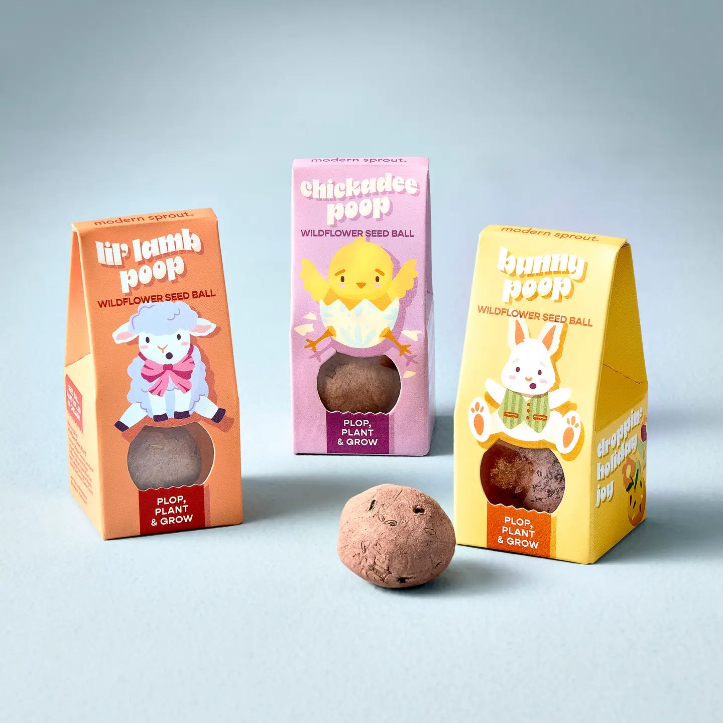 Easter Plops Wildflower Seed Ball