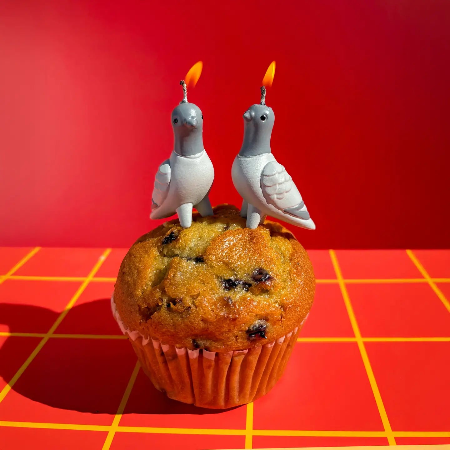 Flock Party Pigeon Birthday Candles