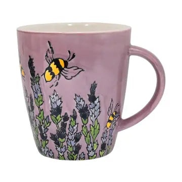 Porcelain Mug 12oz Spring Honeybee