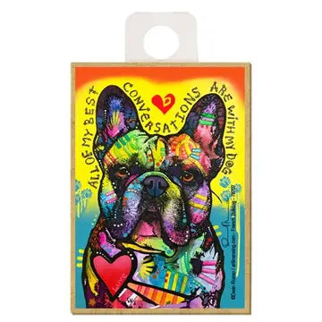 French Bulldog Best Conversations Magnet