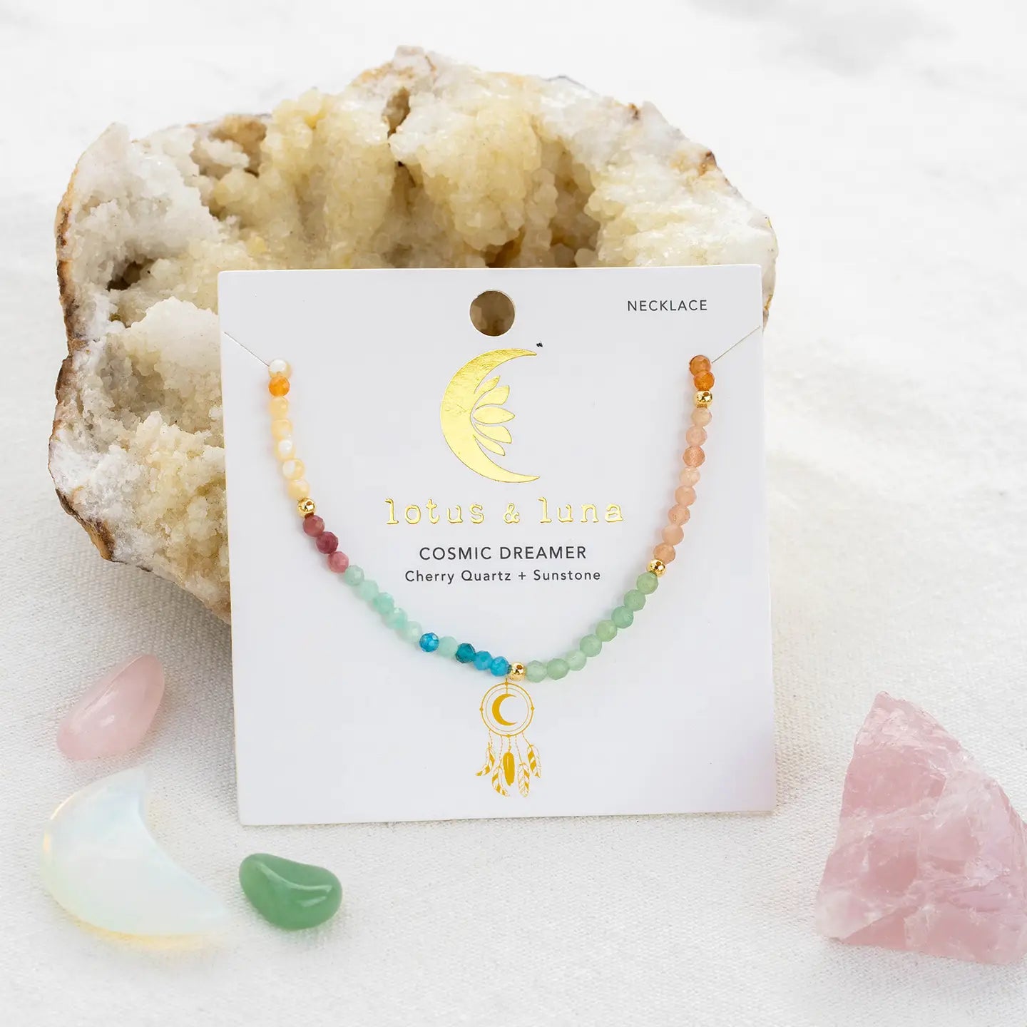 Cosmic Dreamer 4mm Healing Necklace