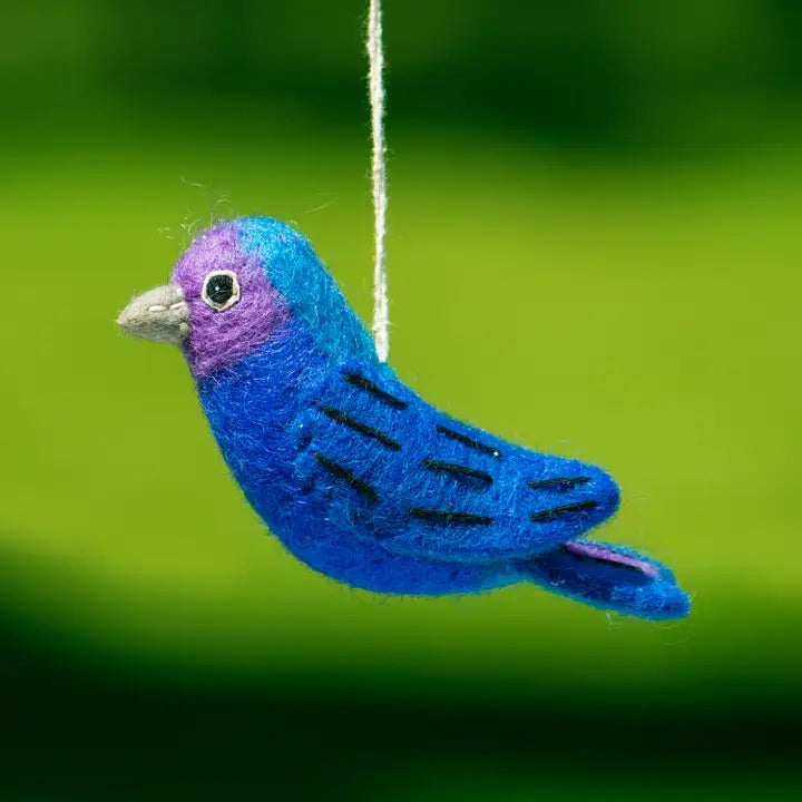 Indigo Bunting Woolie Bird-Nepal