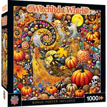 Halloween Puzzle Witchlight Whirl 1000 pc