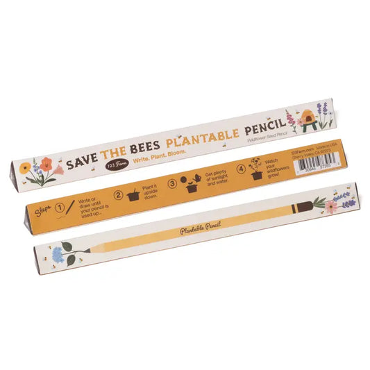 Save the Bees Plantable Pencil