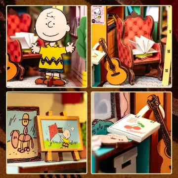 DIY Peanuts Storybook Corner