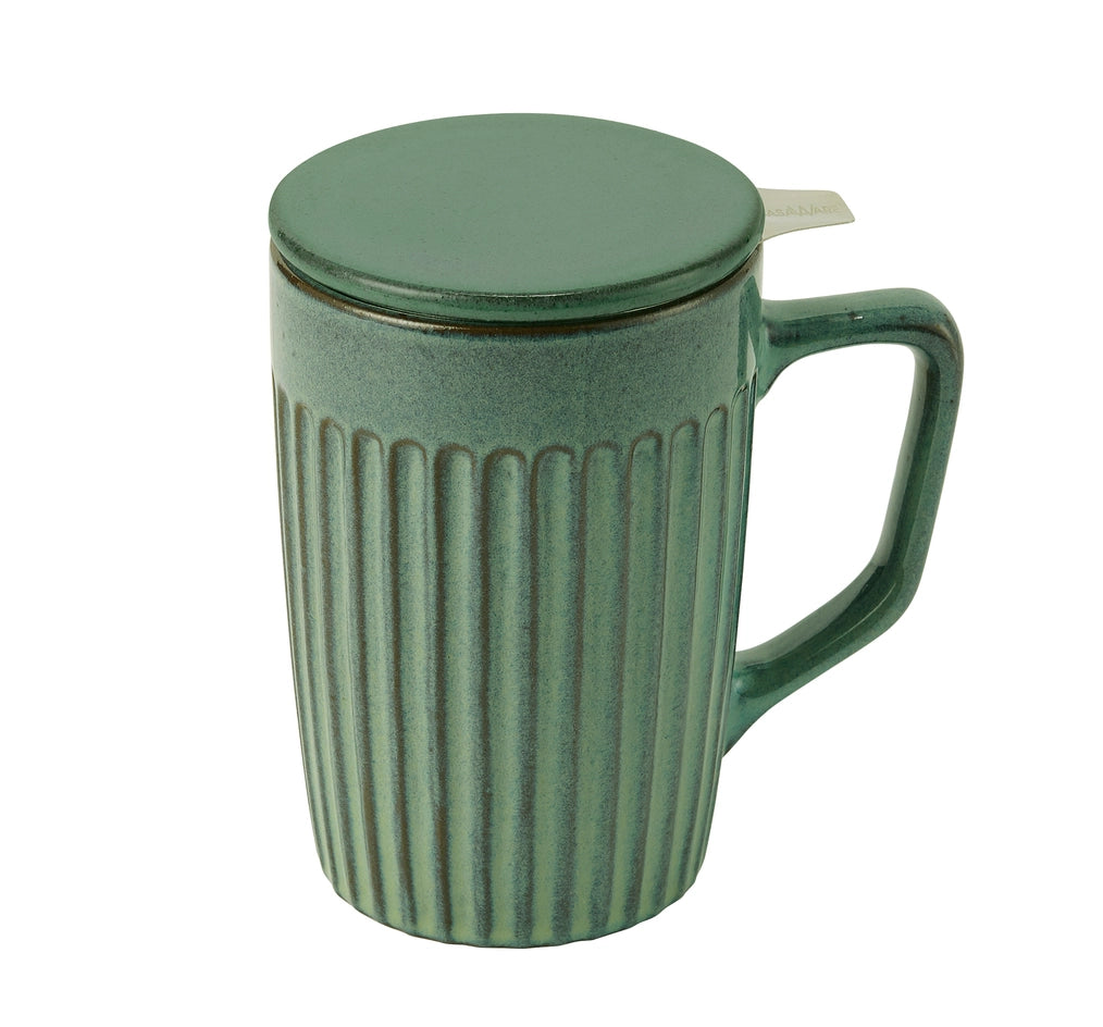 Tea Infuser Mug - Shell