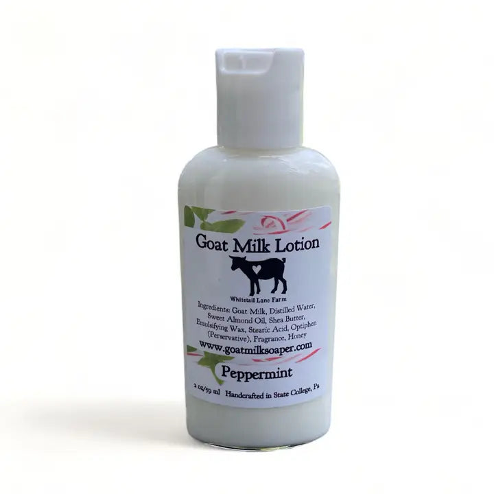 Goat Milk Lotion Peppermint Twist 2oz