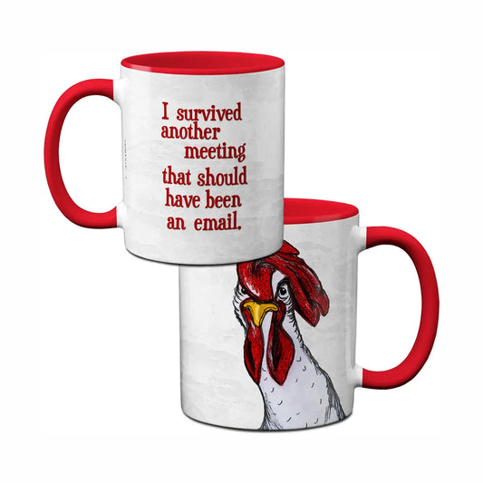 Chicken Meeting Mug