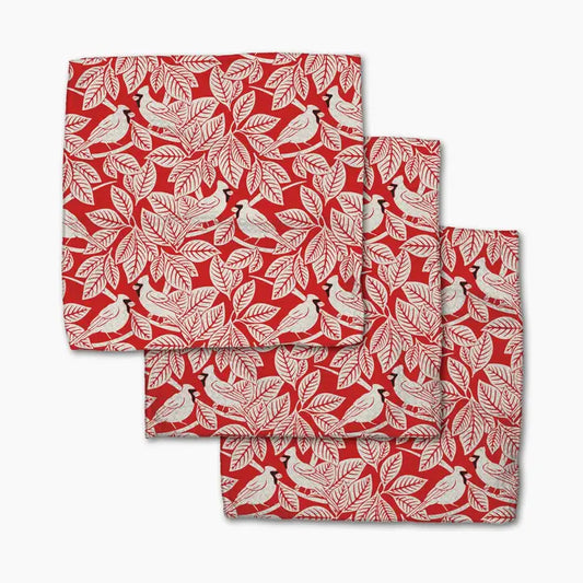 Geometry Dishcloth Pack: Cardinal Canopy