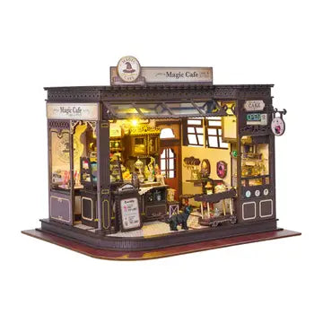 DIY Book Nook Kit:  Magic Cafe