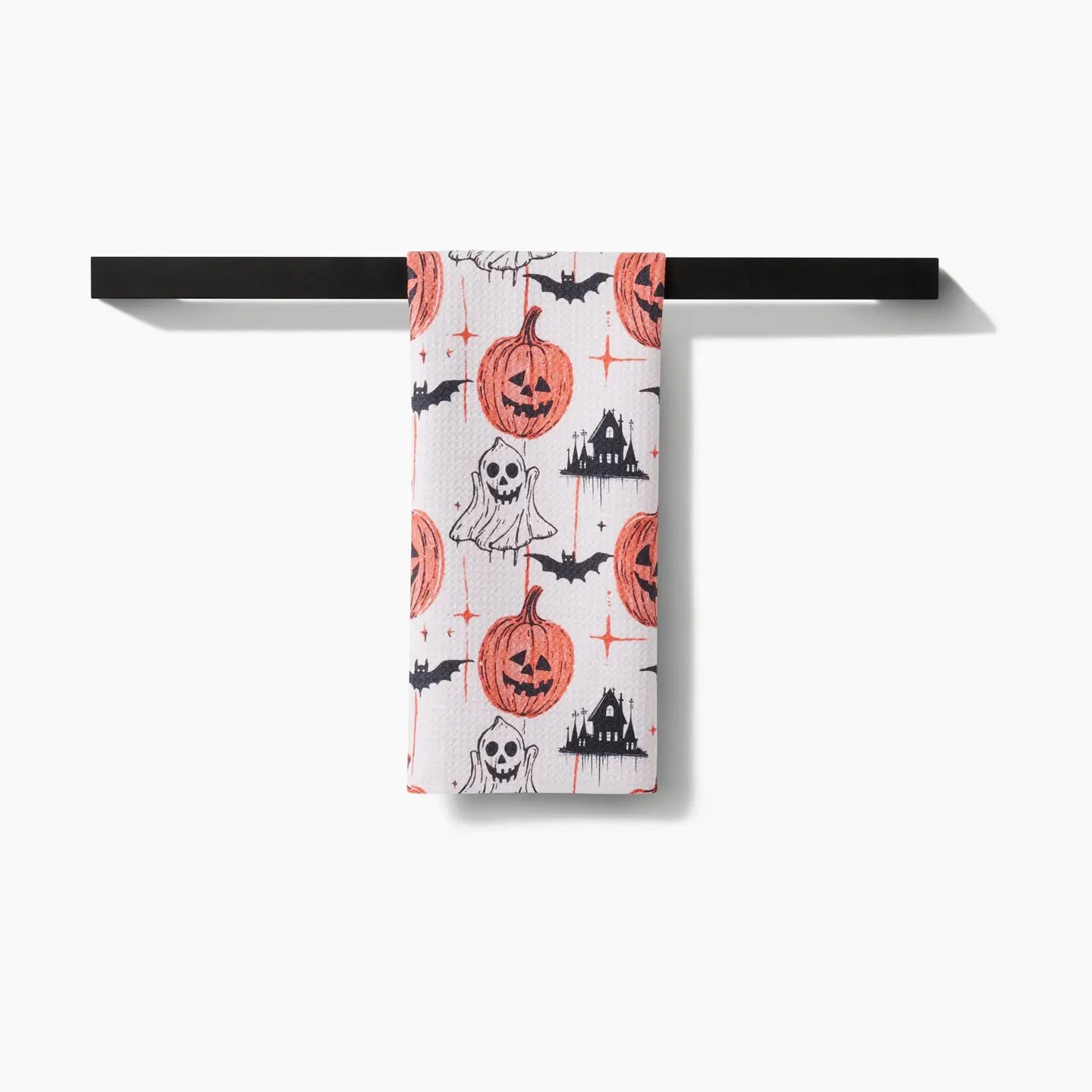 Geometry Tea Towel: Halloween Is Here
