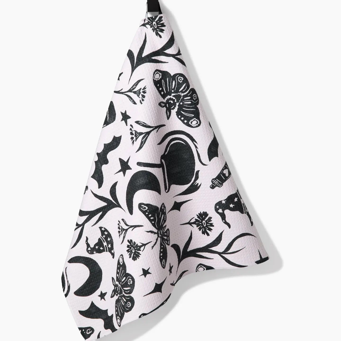 Geometry Tea Towel: Moths and Things