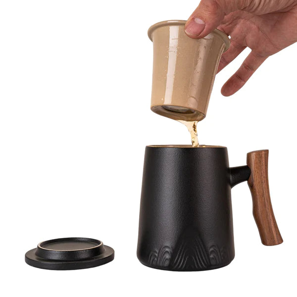 Tea Mug With Lid + Infuser