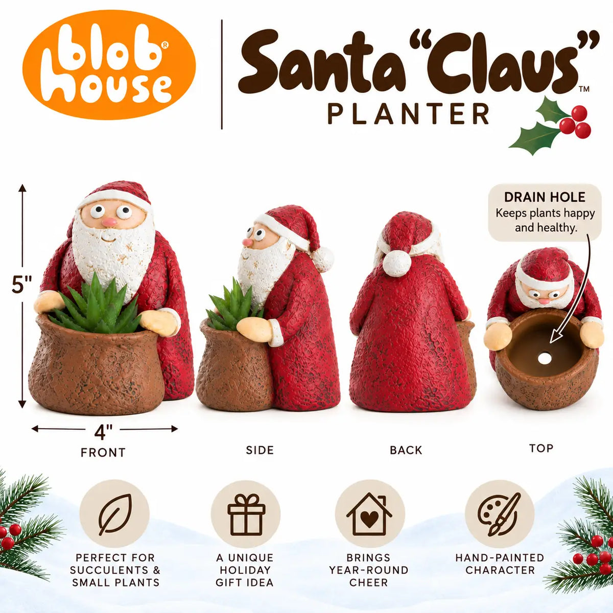 Santa "Claus" Planter