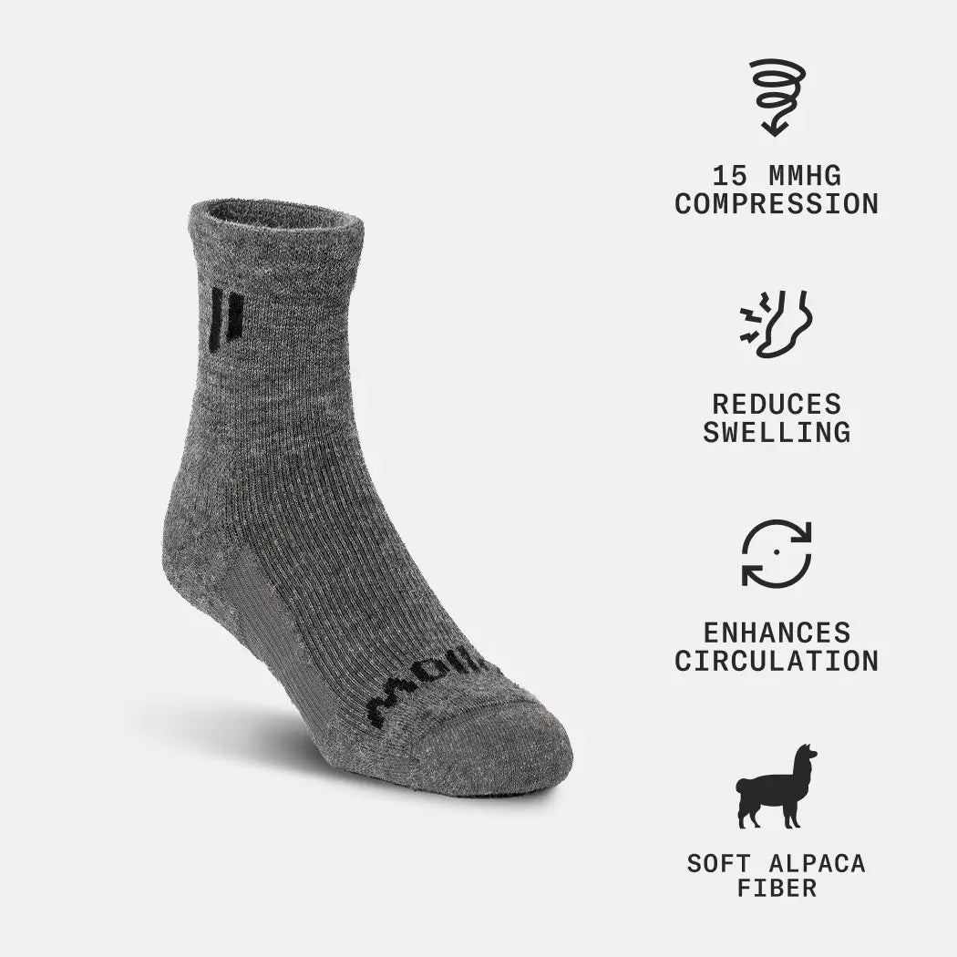 Alpaca Compression Ankle Socks