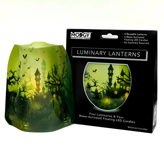 Frankencastle Luminary Lantern