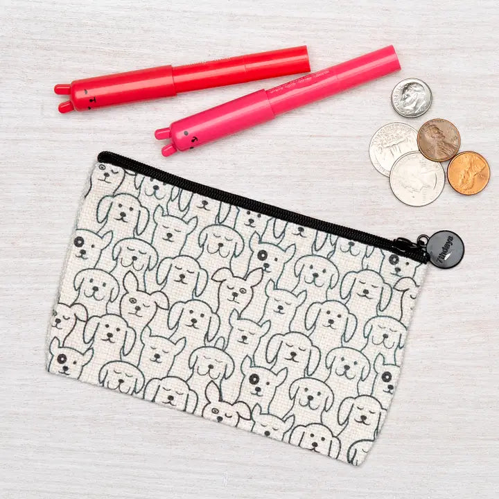 Dog Zipper Pouch - Small