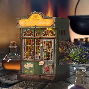 DIY Book Nook Kit:  Magic Shop