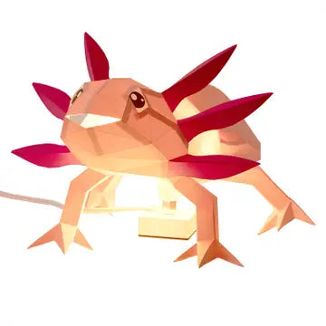 Papercraft Axolotl 3D Origami