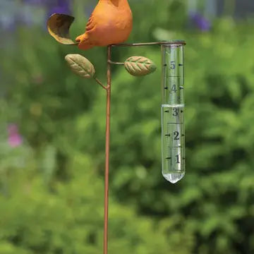 Spice Bird Rain Gauge Stake