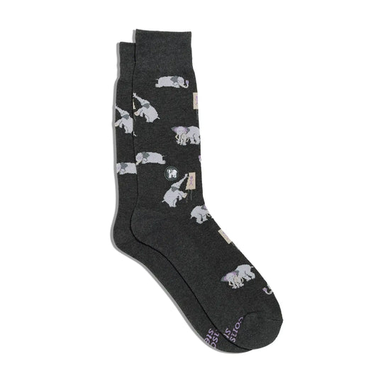 Socks That Support Mental Health Elephants