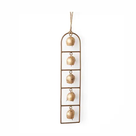 Rustic Bells Ladder Wall Hanging Wind Chime