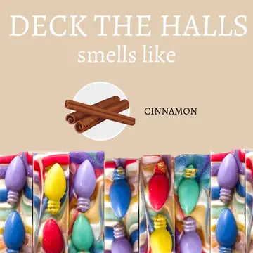 Deck the Halls Christmas Handmade Soap 4oz