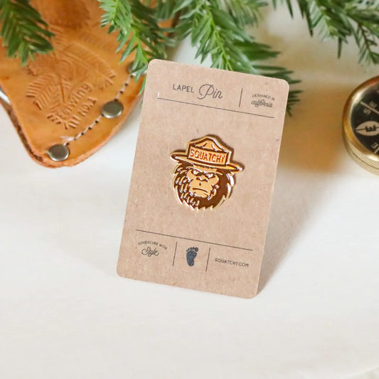 Enamel Pin Squatchy
