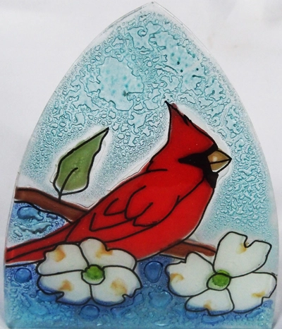 Cardinal With Dogwood Nightlight