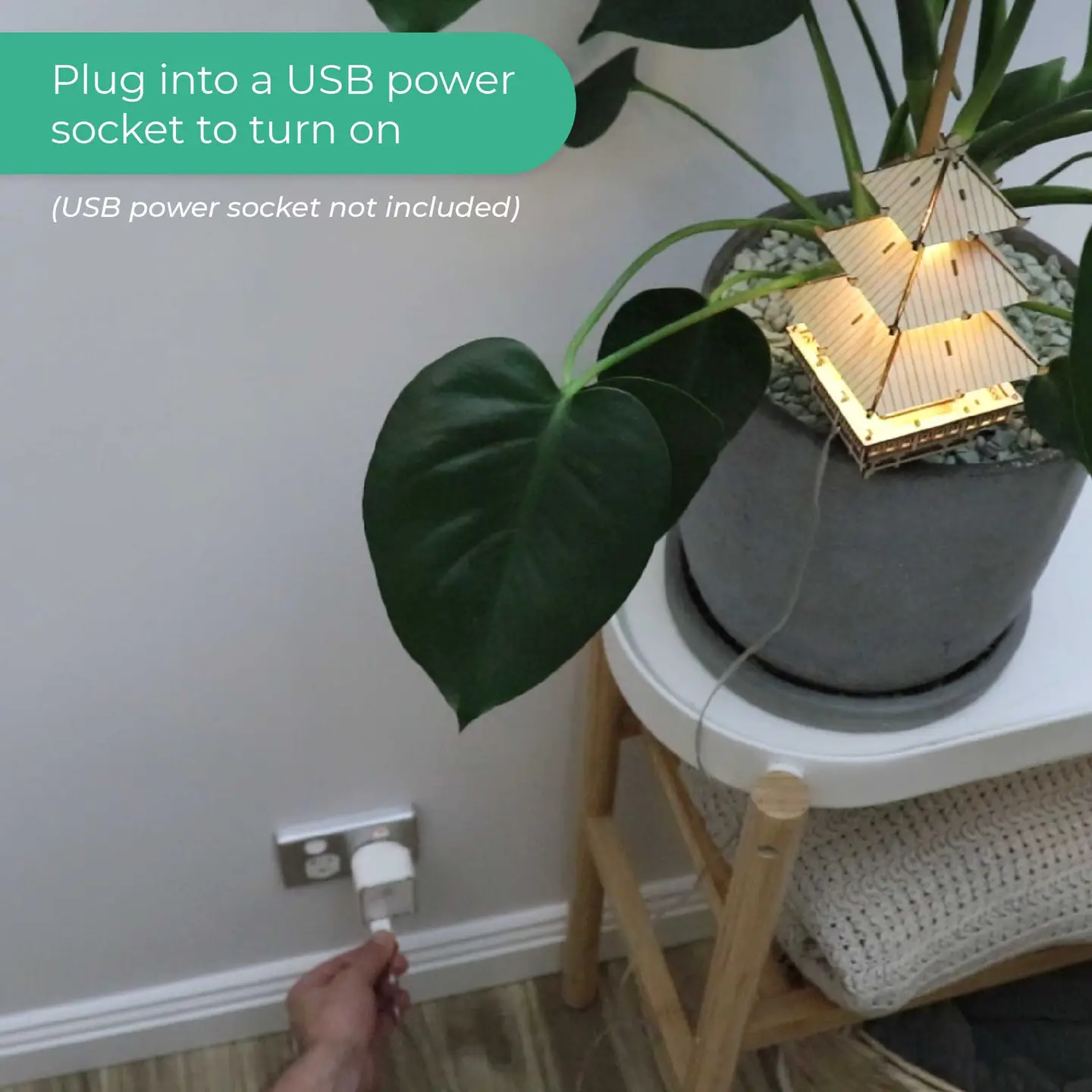 USB Light for Tiny Treehouse