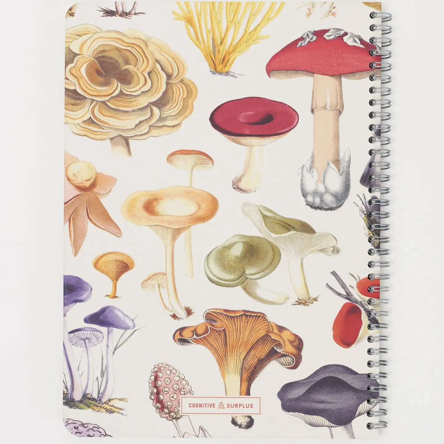 Mushrooms Spiral Notebook