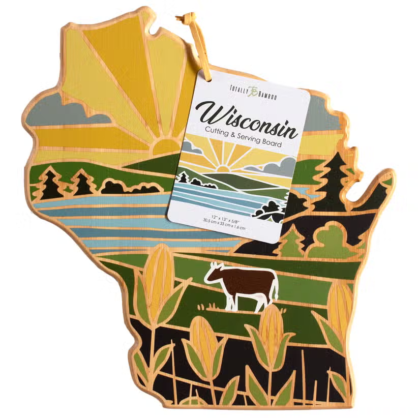 Artwork Wisconsin Cutting Board