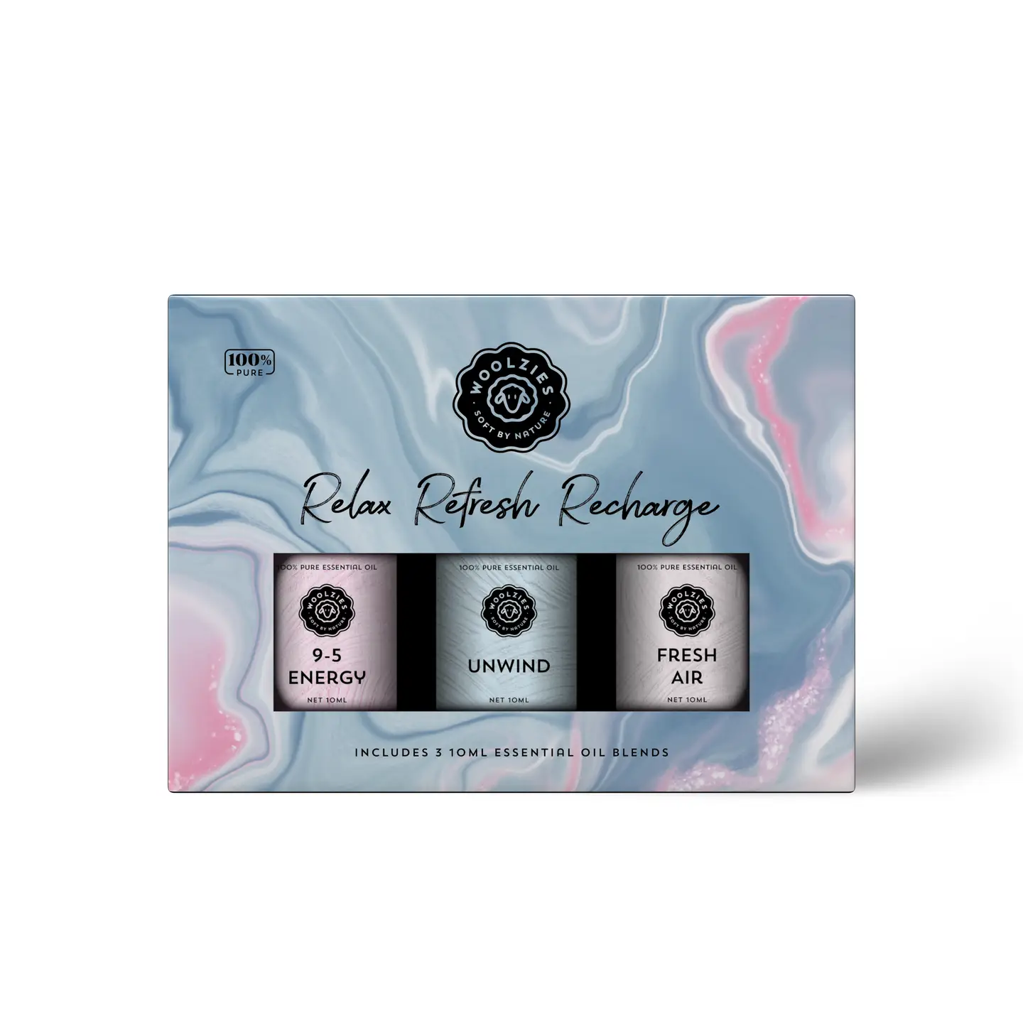 Relax, Refresh, Recharge Essential Oil Set