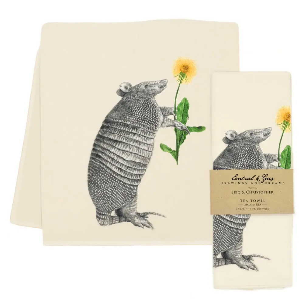 Tuck Armadillo Tea Towel