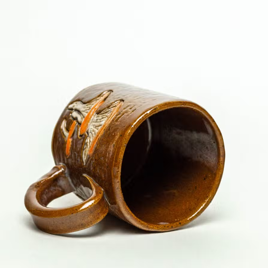 Jack O' Lantern Mushroom Mug