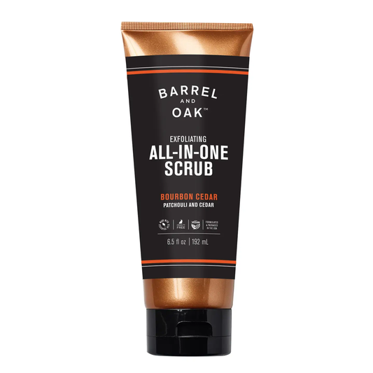 Exfoliating All-in-One Scrub - Bourbon Cedar 6.5 Fl oz