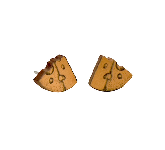 Cheese Stud Earrings