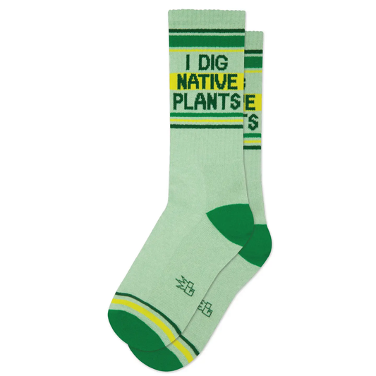 I Dig Native Plants Socks