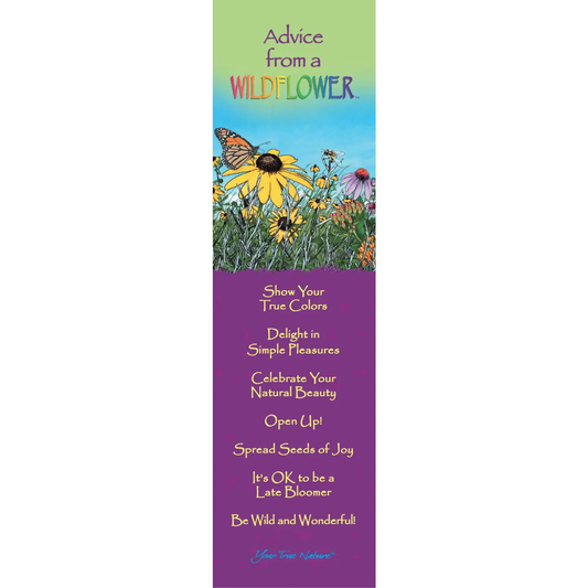 Bookmark Advice from a Wildflower