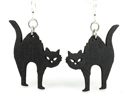 Halloween Cat Earrings