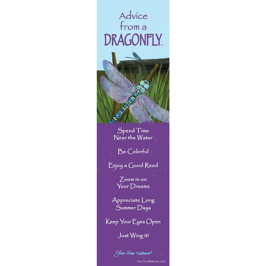 Bookmark Advice from a Dragonfly