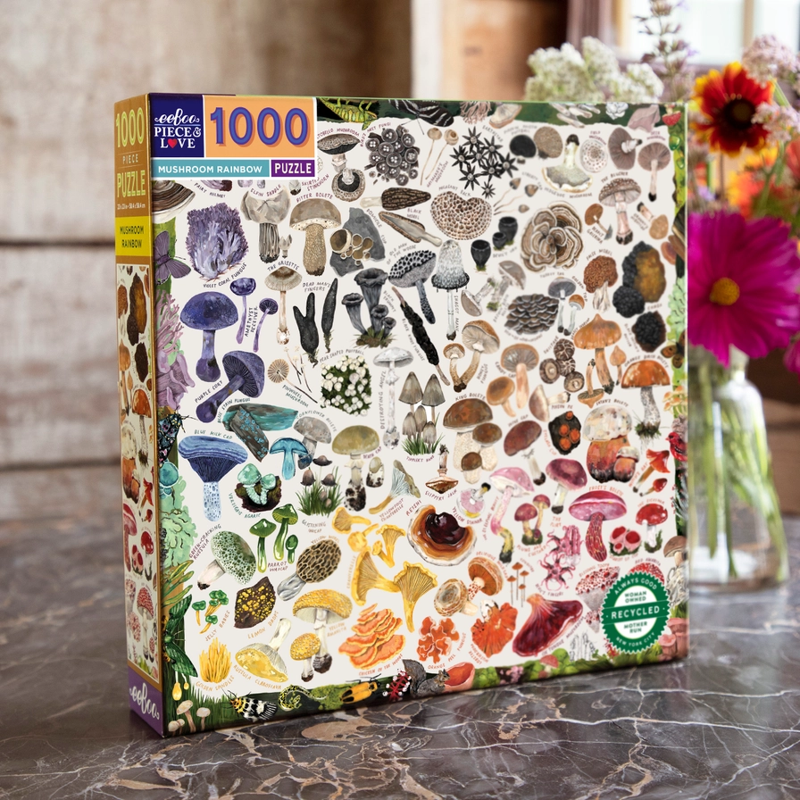 Mushroom Rainbow Puzzle 1000pc