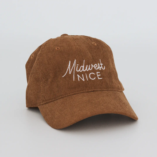 Midwest Nice Corduroy Hat