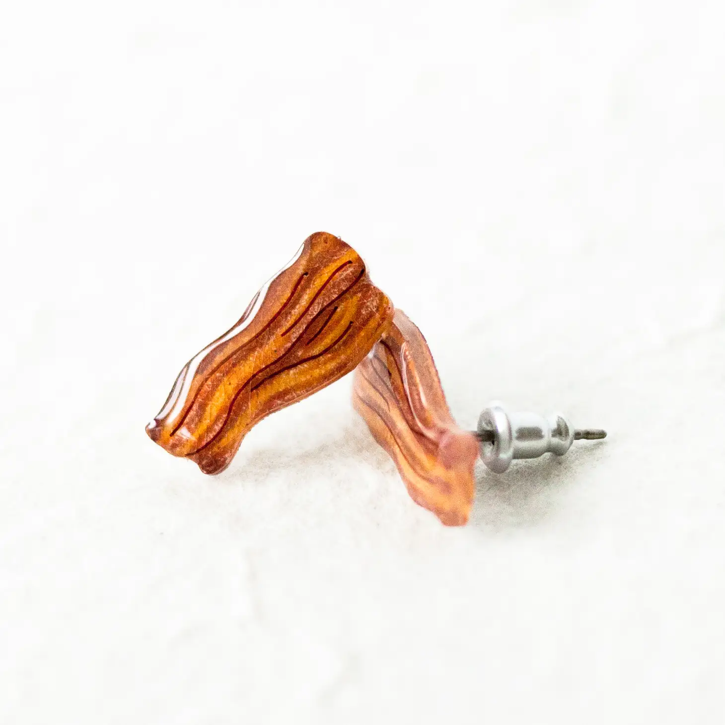 Bacon Stud Earrings