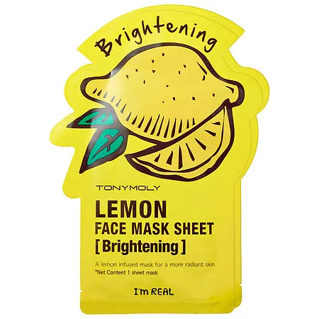 Beauty Mask Brightening Lemon