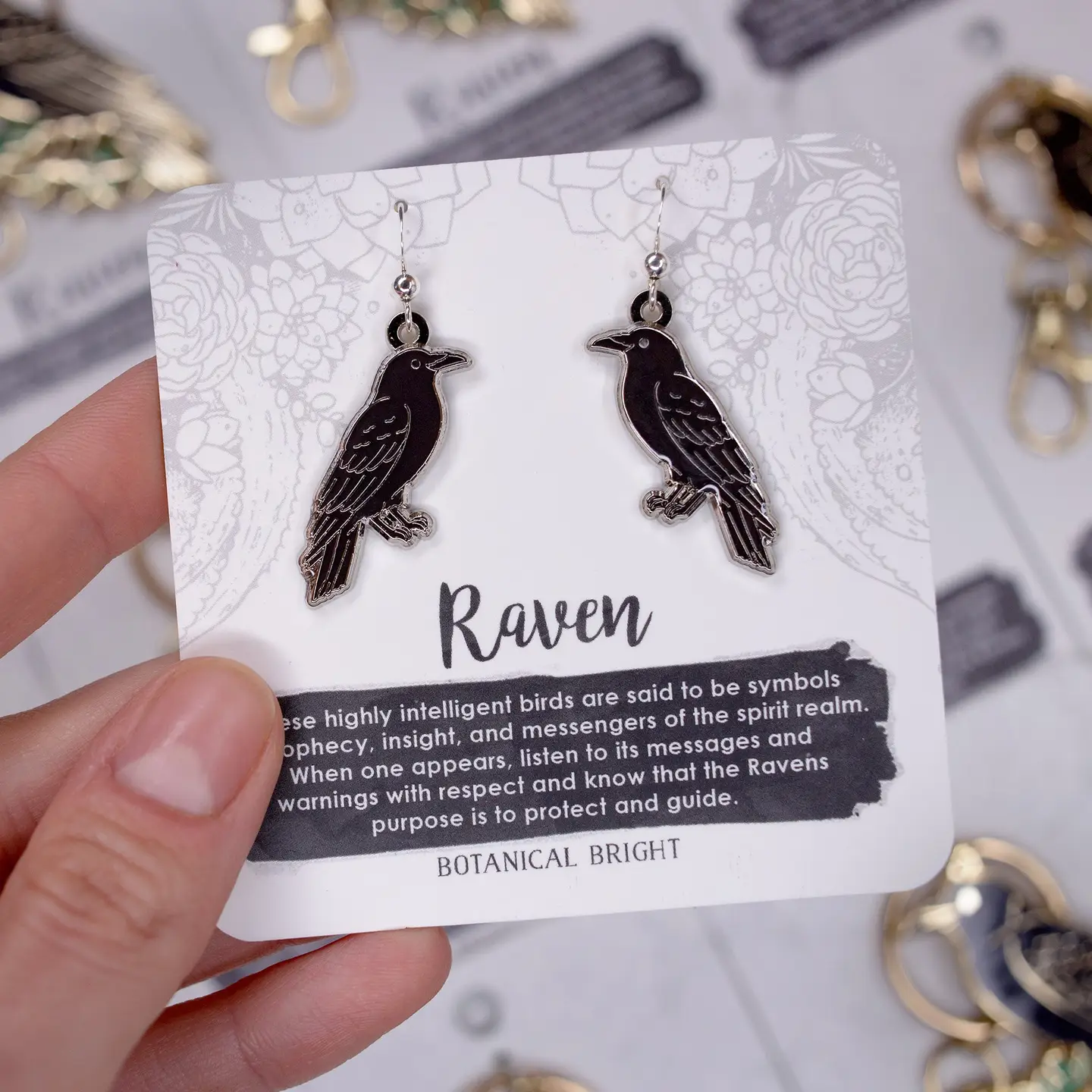 Raven Earrings