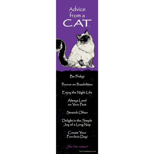 Bookmark Advice from a Cat