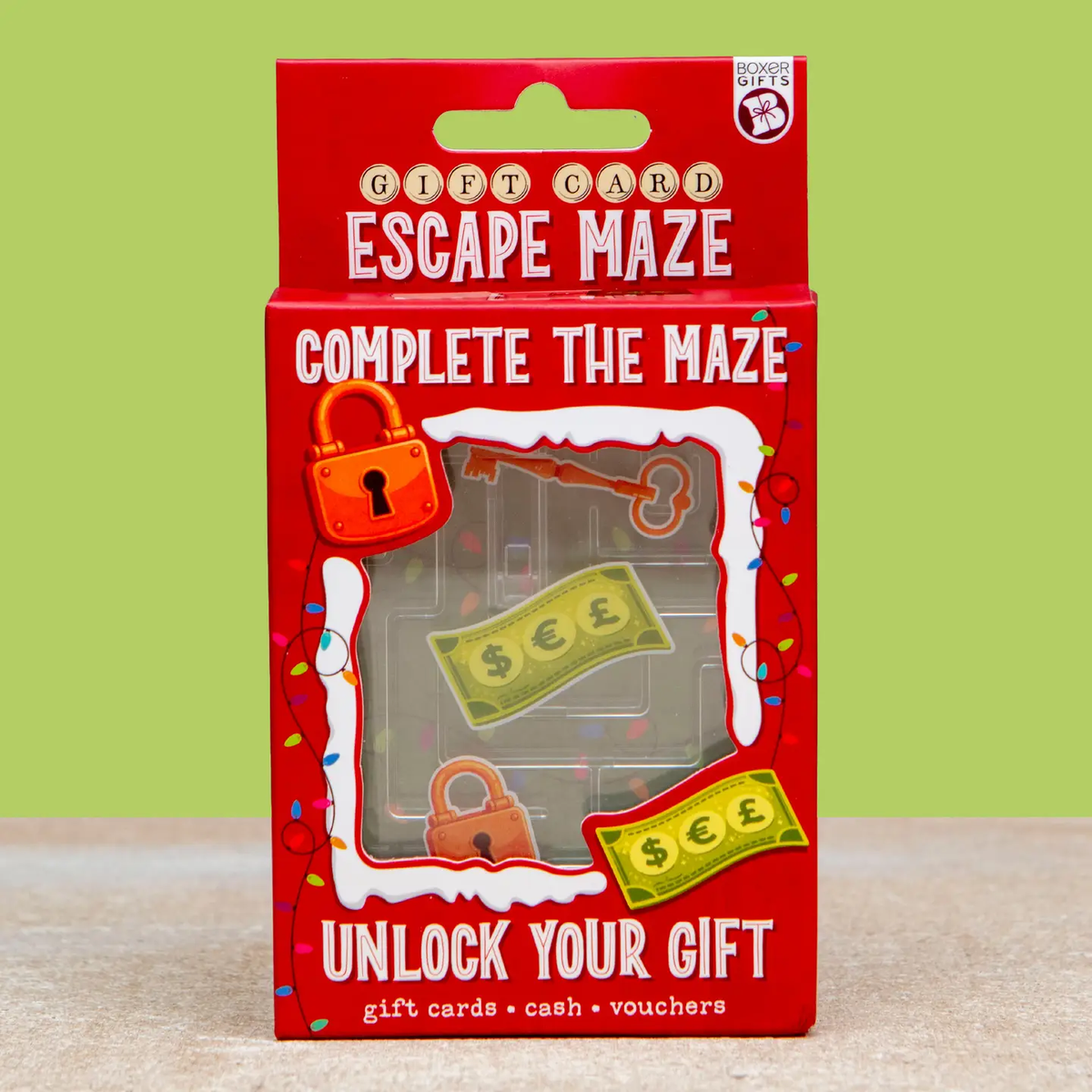 Christmas Gift Card Maze