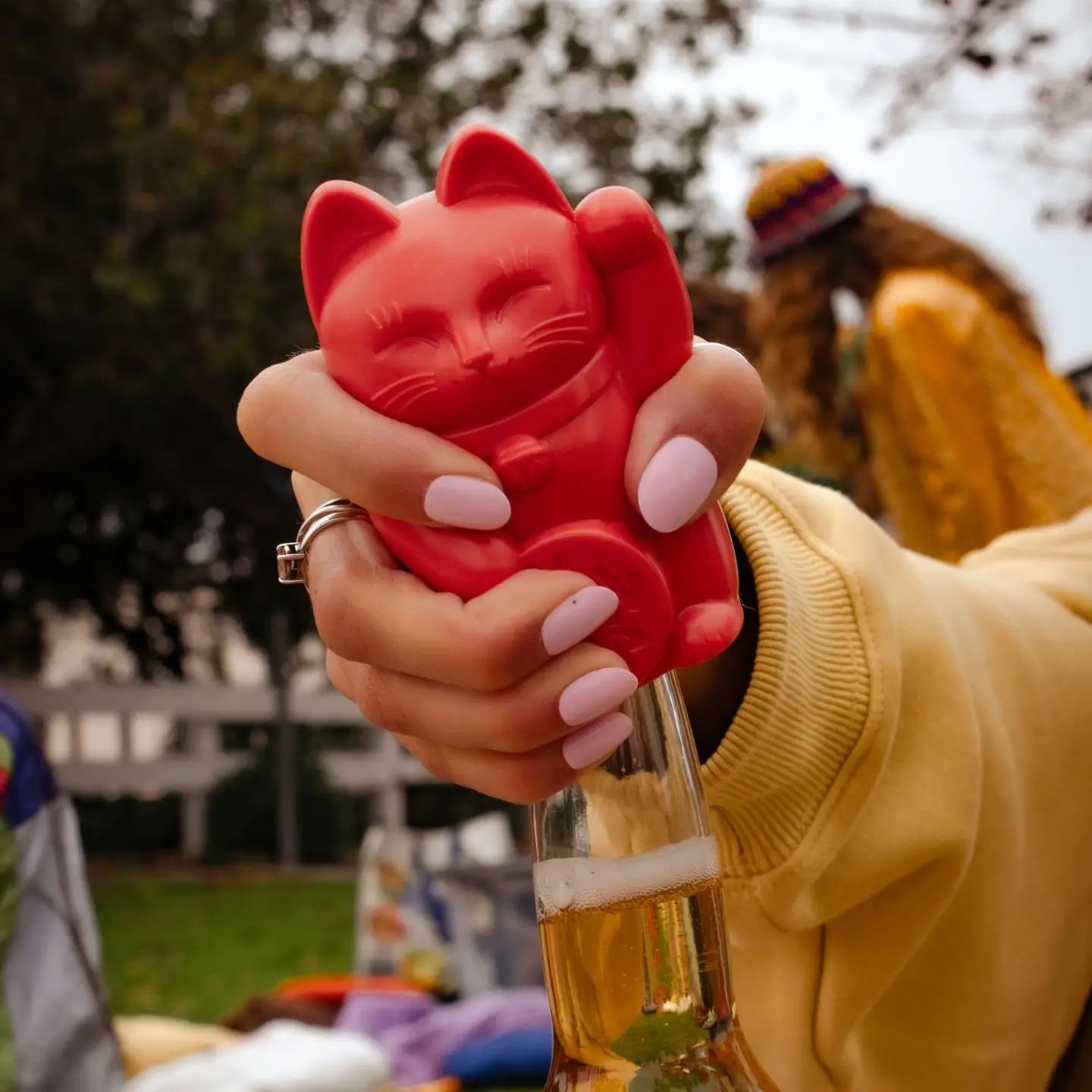 Feline Lucky Cat Bottle Opener