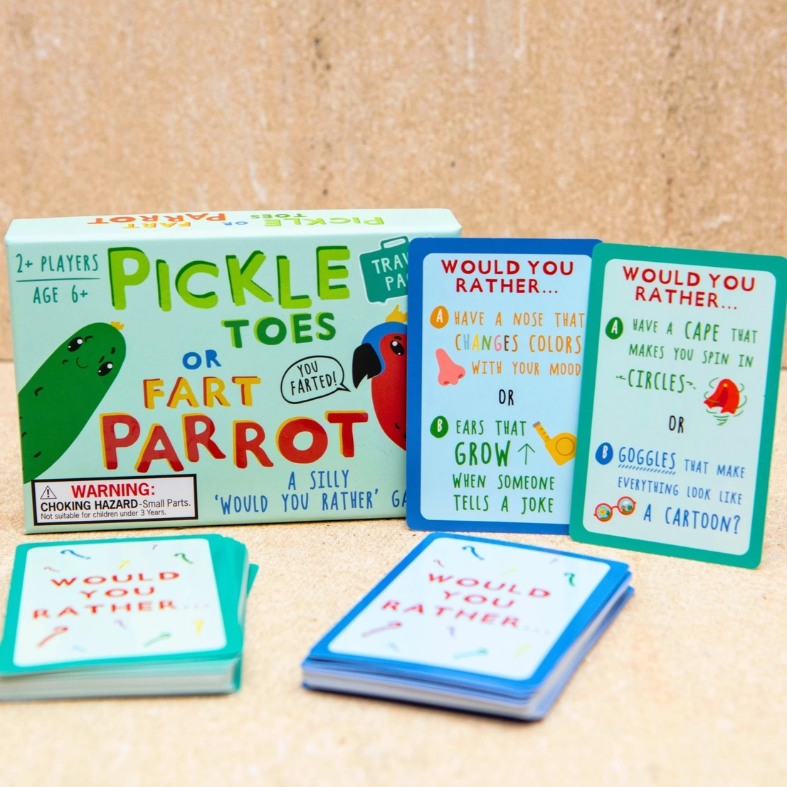 Pickle Toes of Fart Parrot Game